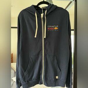 Oracle Red Bull racing hoodie. Marine layer brand